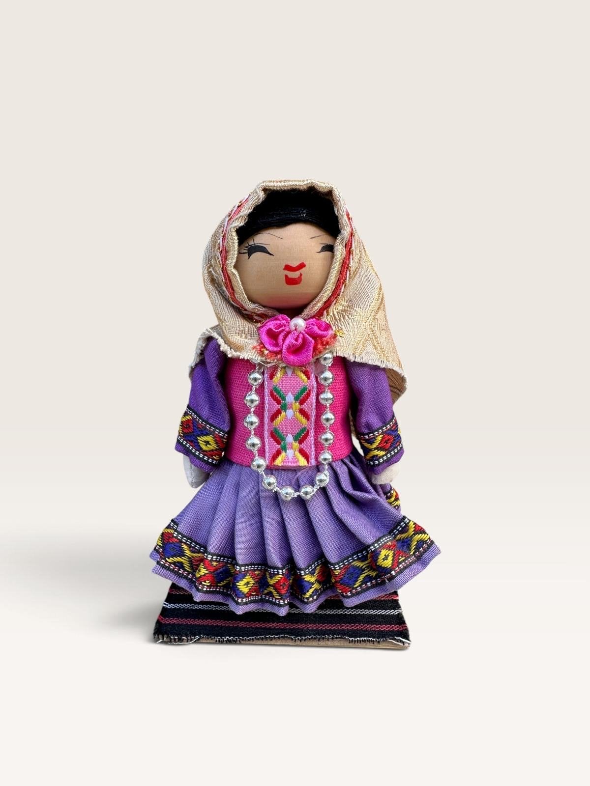 Traditionele Chinese Houten pop - Baoan etnische groep, Gebruikt, Overige typen, Onbekend, Ophalen of Verzenden