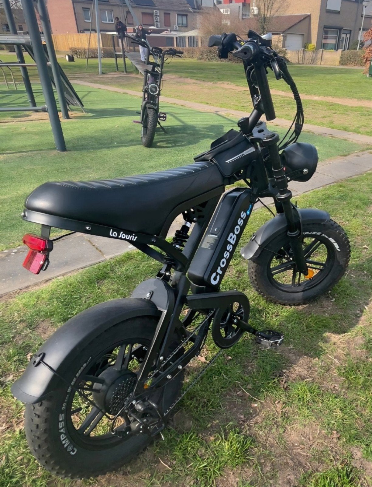 CrossBoss E-bike Fatbike Mini - met onderhoudsbeurt, Gebruikt, 59 cm of meer, 50 km per accu of meer, Ophalen