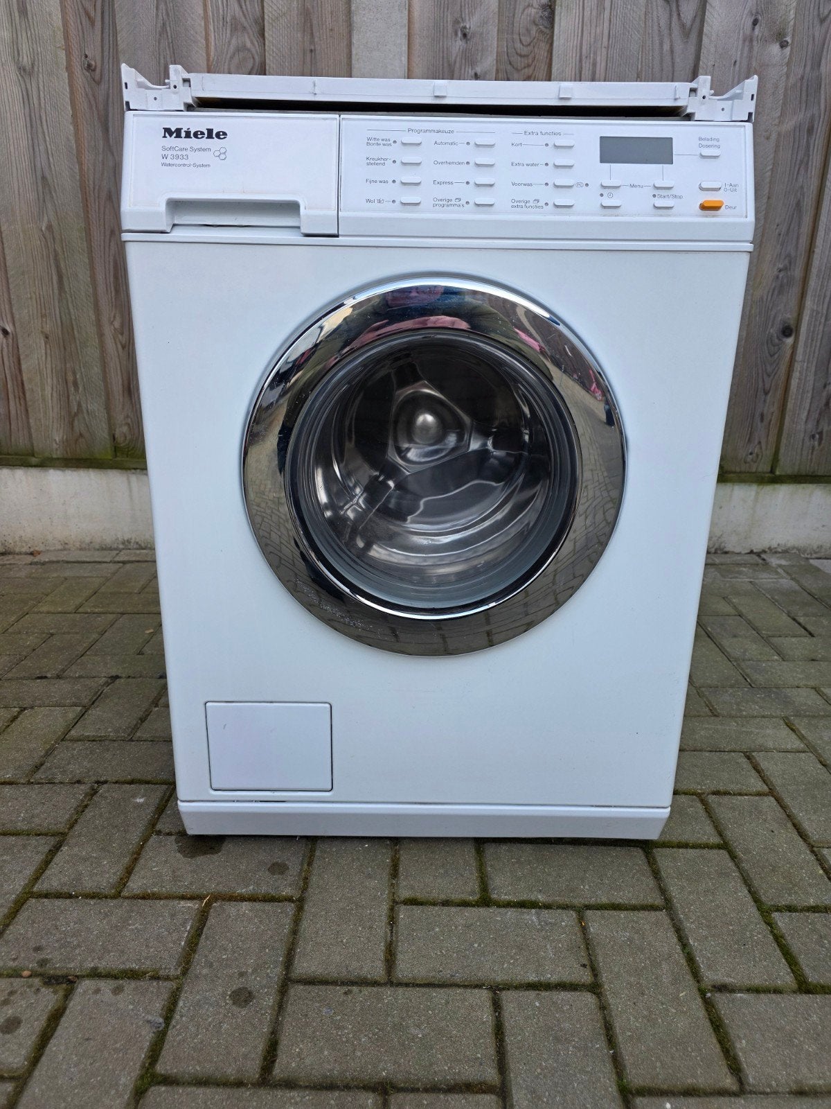 Miele SoftCare 8kg 1600 toeren wasmachine A++, Ophalen, Minder dan 85 cm, 8 tot 10 kg, Voorlader