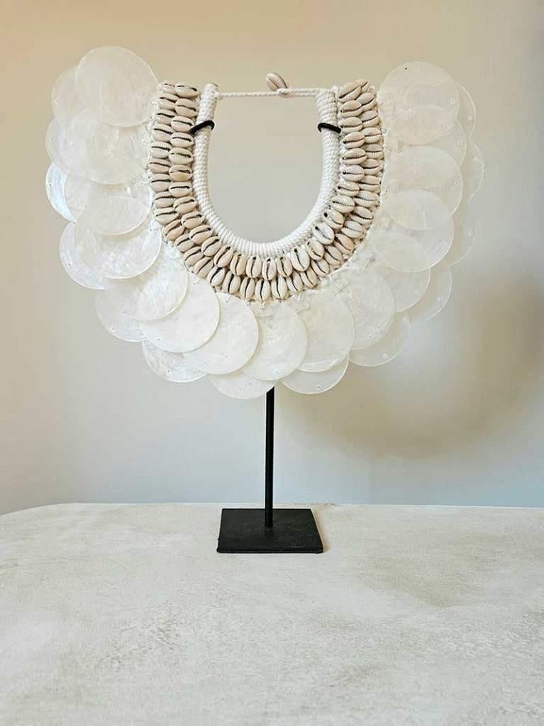 Schelpenketting op standaard Angel uit Bali, Ophalen of Verzenden, Tropical Home, 6951nk, Nieuw