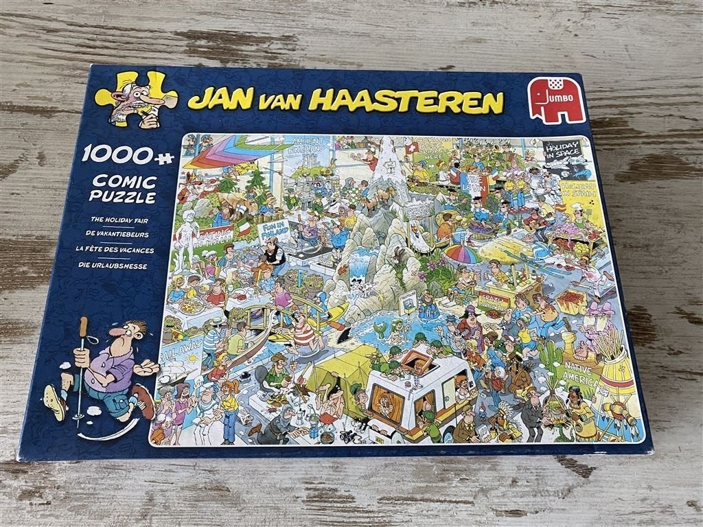 jan van haasteren - de vakantiebeurs 1000 stuks [s793]