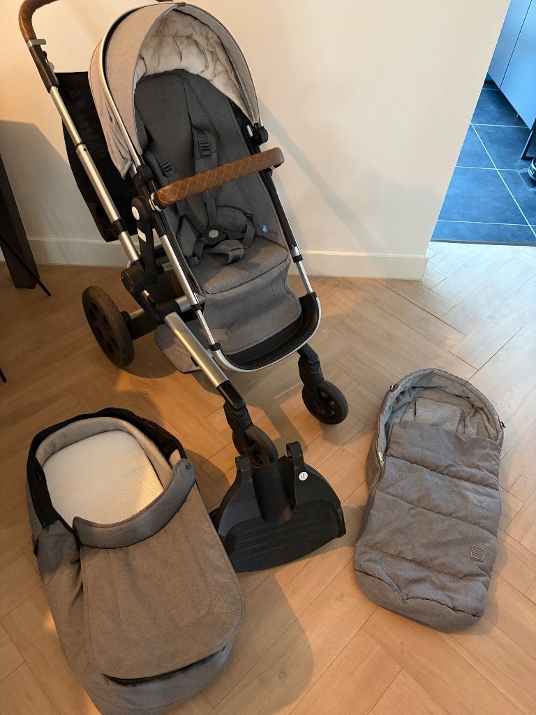 Joolz kinderwagen set, Gebruikt, Verstelbare duwstang, Combiwagen, Ophalen