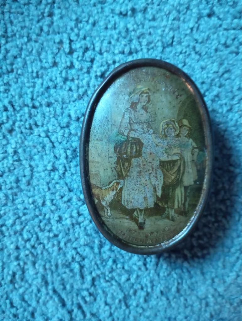 Vintage Yardley old English lavender blikje, Ophalen of Verzenden