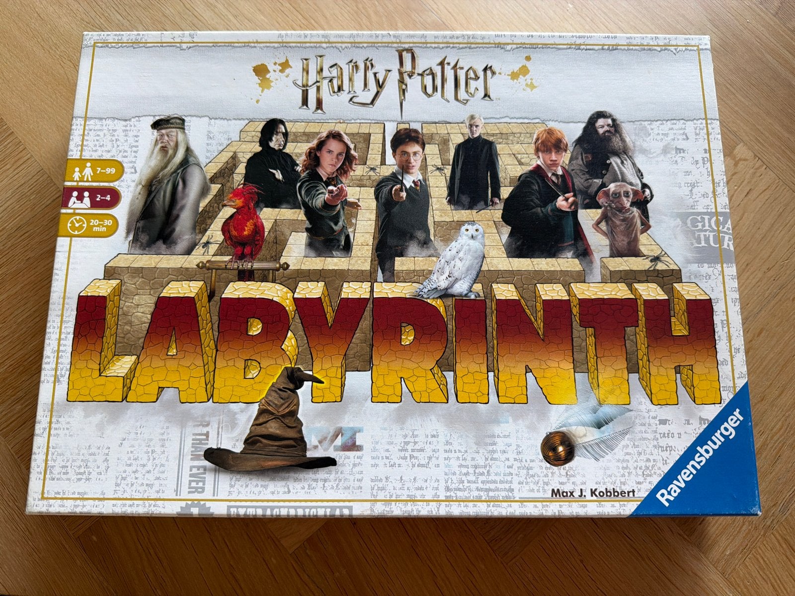 Harry Potter Labyrinth Bordspel - Ravensburger, Drie of vier spelers, Ophalen of Verzenden, Zo goed als nieuw