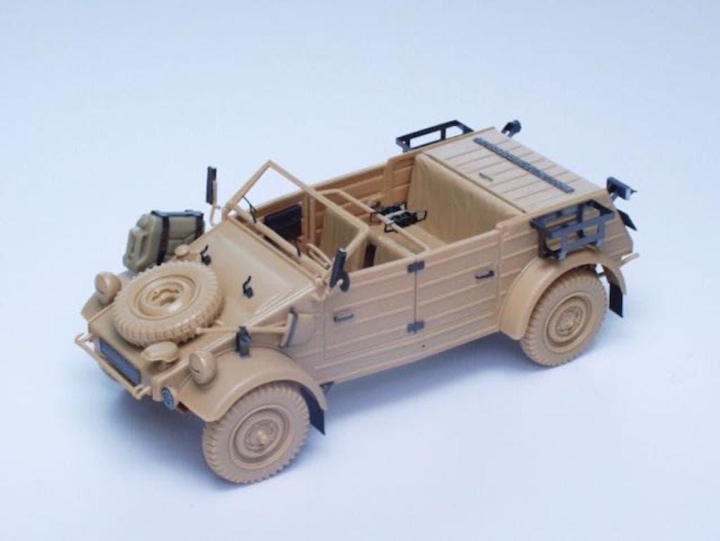 Tamiya 35213 Kubelwagen incl Edu PE 1/35 35355, 1:32 tot 1:50, Nieuw, Ophalen of Verzenden, Italeri