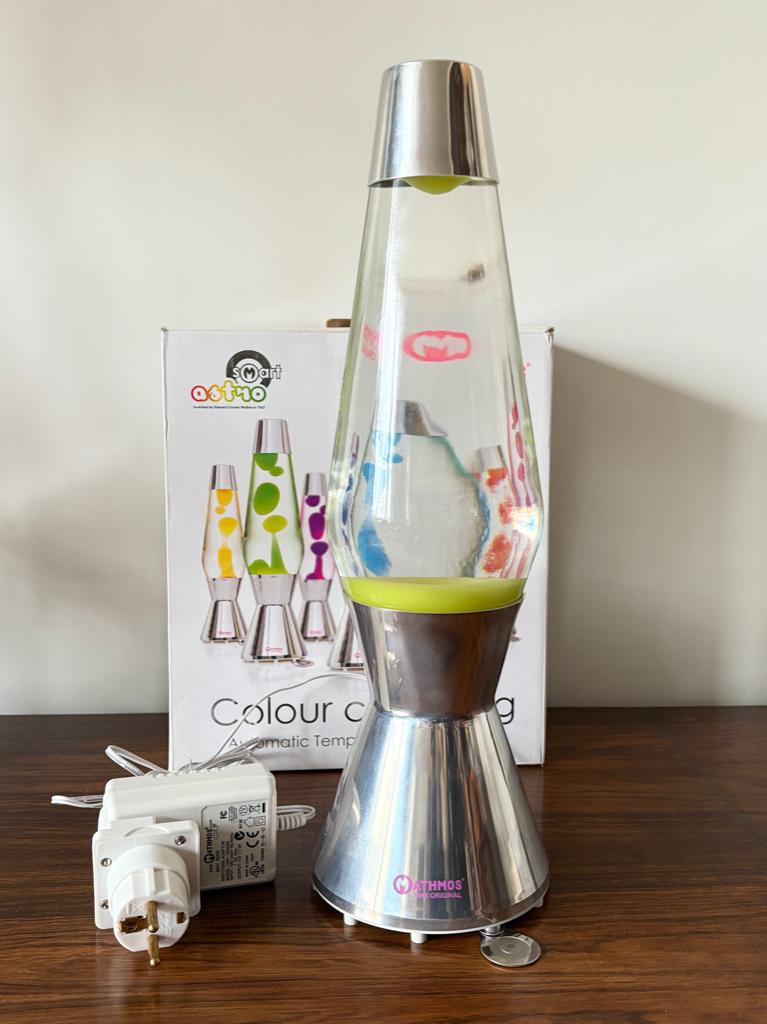 Mathmos Smart Astro Retro lava lamp - limited edition, Ophalen of Verzenden, Zo goed als nieuw, Glas, Minder dan 50 cm