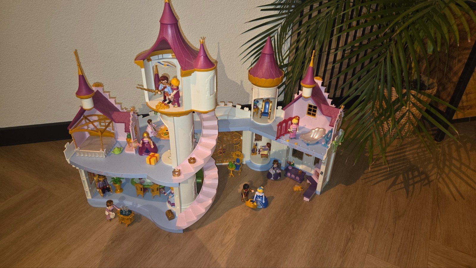 Groot Playmobil Prinsessenkasteel 6848 – mét heel veel extra, Kinderen en Baby's, Ophalen, Gebruikt, Complete set, Kasteel/Fort