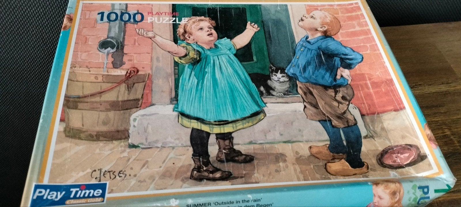 Play Time Puzzel 1000 stukjes - Ot en Sien, Ophalen of Verzenden, 500 t/m 1500 stukjes, Gebruikt, Legpuzzel