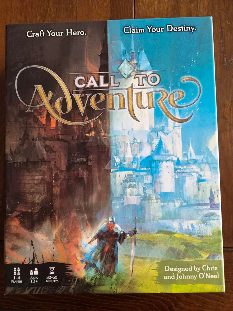Call to Adventure bordspel - Craft Your Hero, Een of twee spelers, Ophalen, Gebruikt, Brotherwise Games