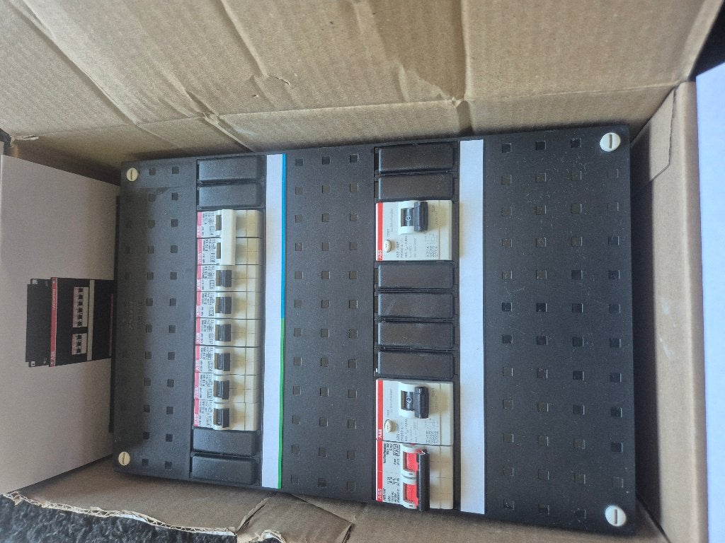 Meterkast abb, Ophalen, Zo goed als nieuw, ABB, Groepenkast