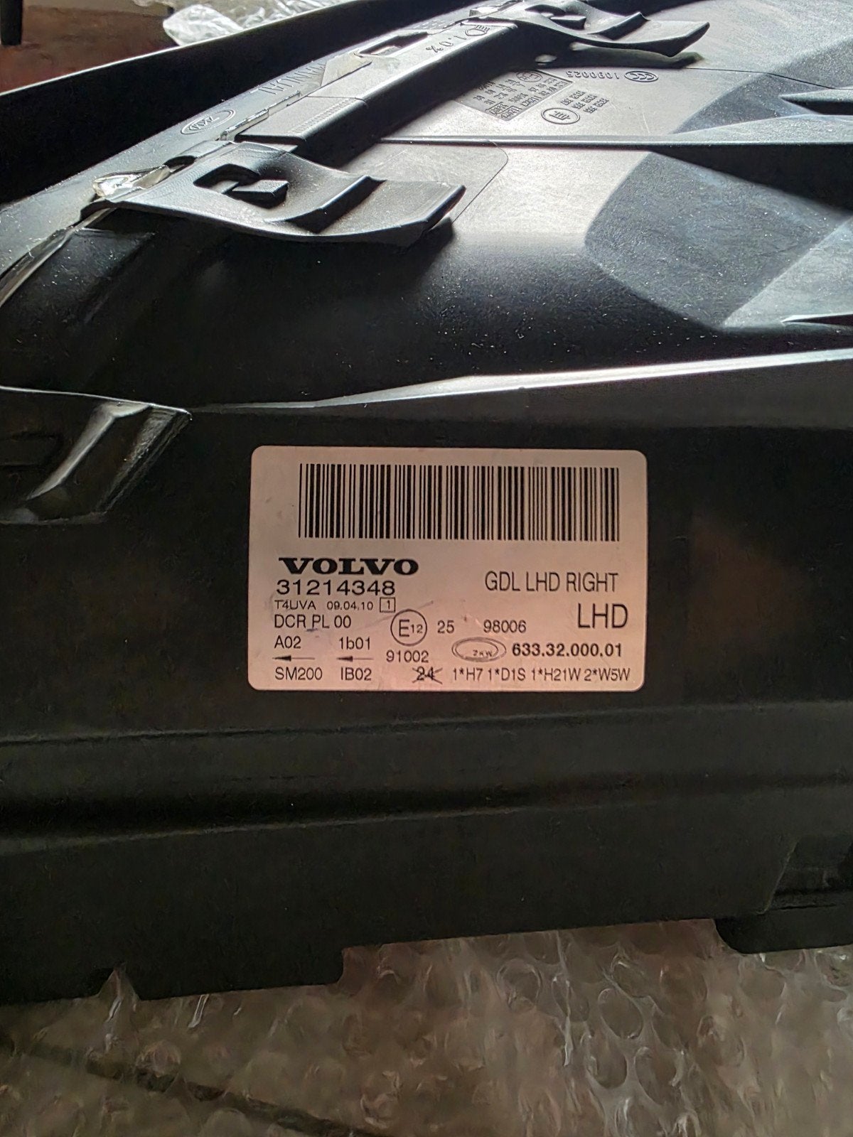 Volvo v70 koplamp rechts - 2009-2013, Auto-onderdelen, Ophalen of Verzenden, Gebruikt, Volvo