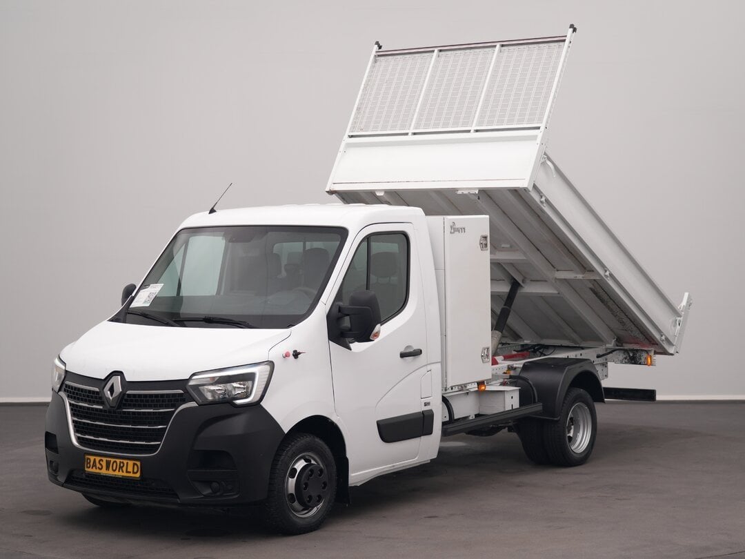 Renault Master 145PK Kipper Dubbellucht Kipper 3,5t Trekhaak, 145 pk, Gebruikt, 4 cilinders, Renault