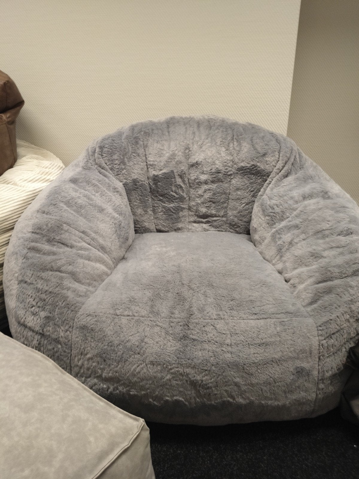 Mega Foam XXL Zitzak Fauteuil - Showroommodel, Ophalen of Verzenden, Nieuw