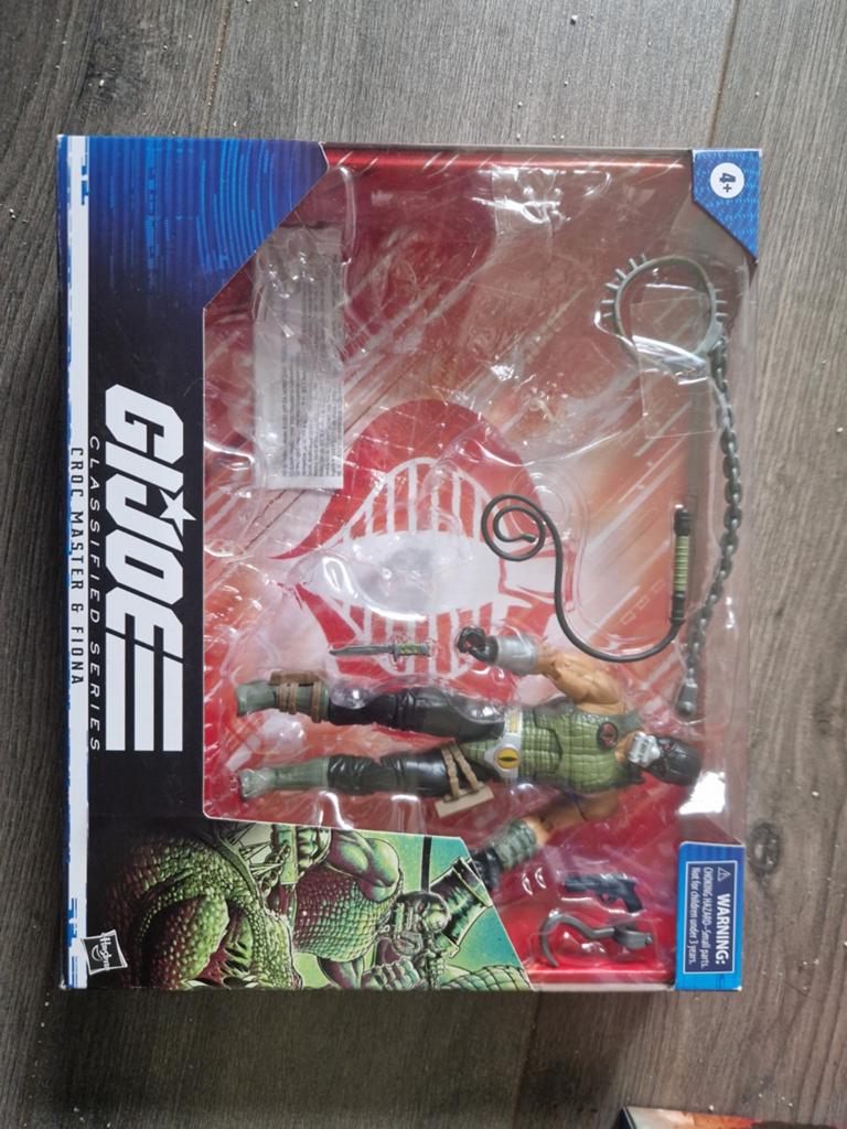 G.I. Joe Classified Series Croc Master (zonder Fiona), Ophalen of Verzenden, Nieuw