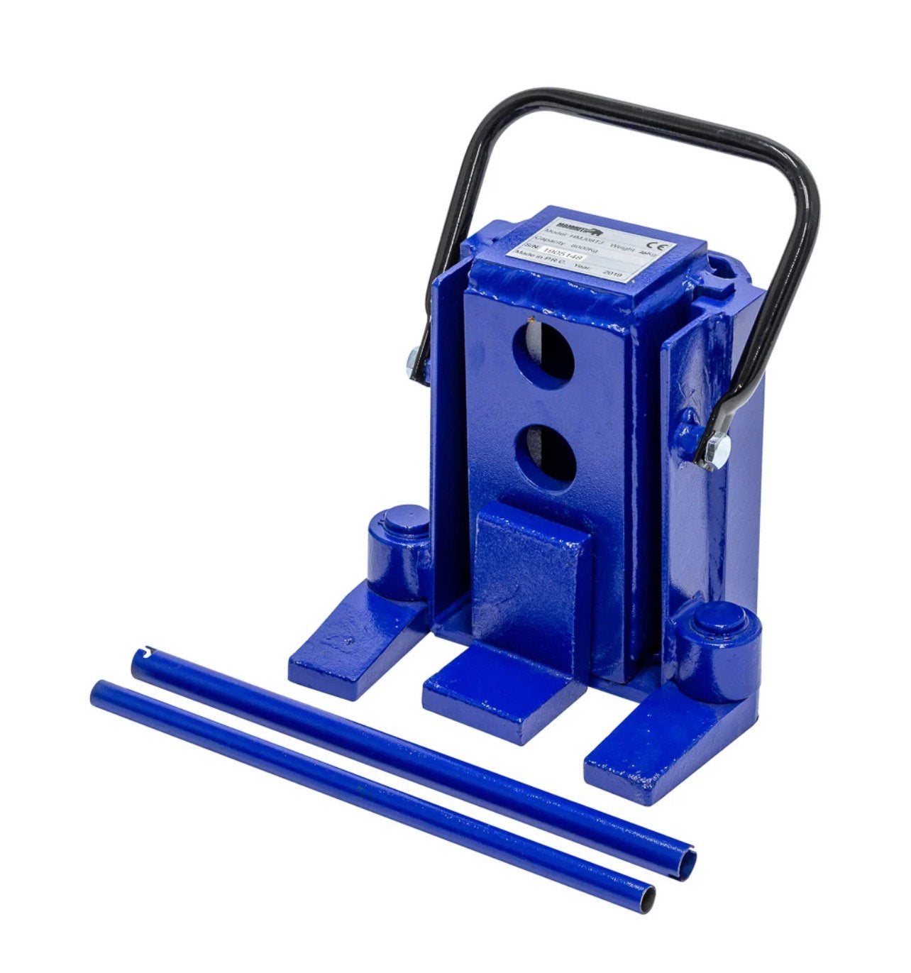 Hydraulische machineheffer 8 ton met draaibare voet, Ophalen, Nieuw, Hydraulisch, Garagekrik