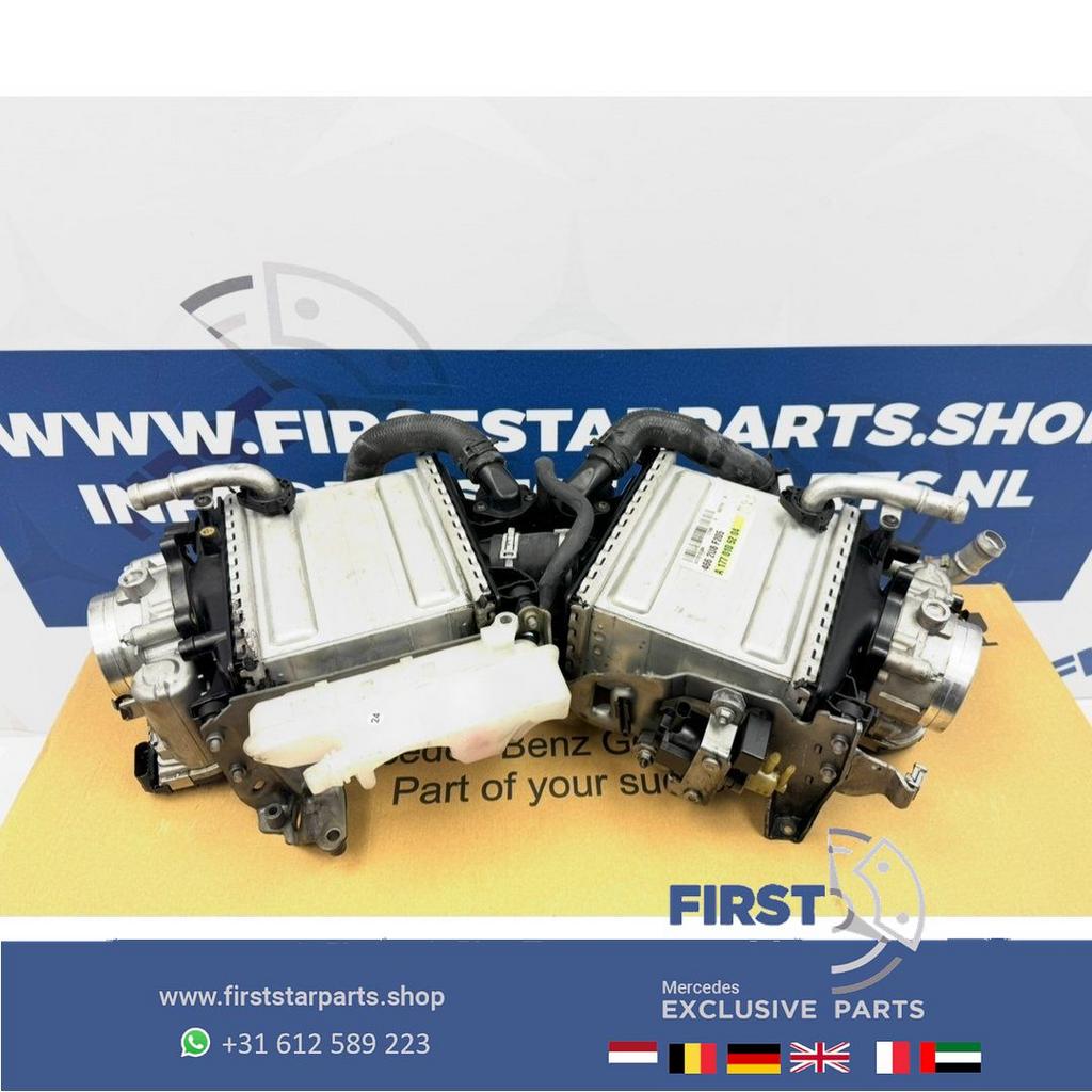 A1770901214 INTERKOELER C63 GLC63 E63 GT63 GTS GTR S63 G63 G, Gebruikt, -, Ophalen of Verzenden, -