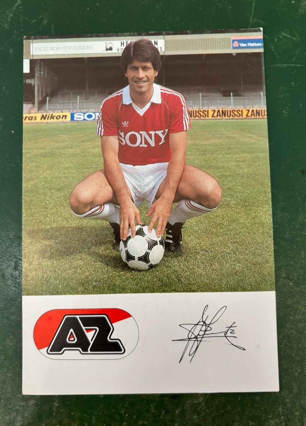Spelerskaart Peter Arntz AZ’67 82-83, Ophalen of Verzenden, AZ, Spelerskaart