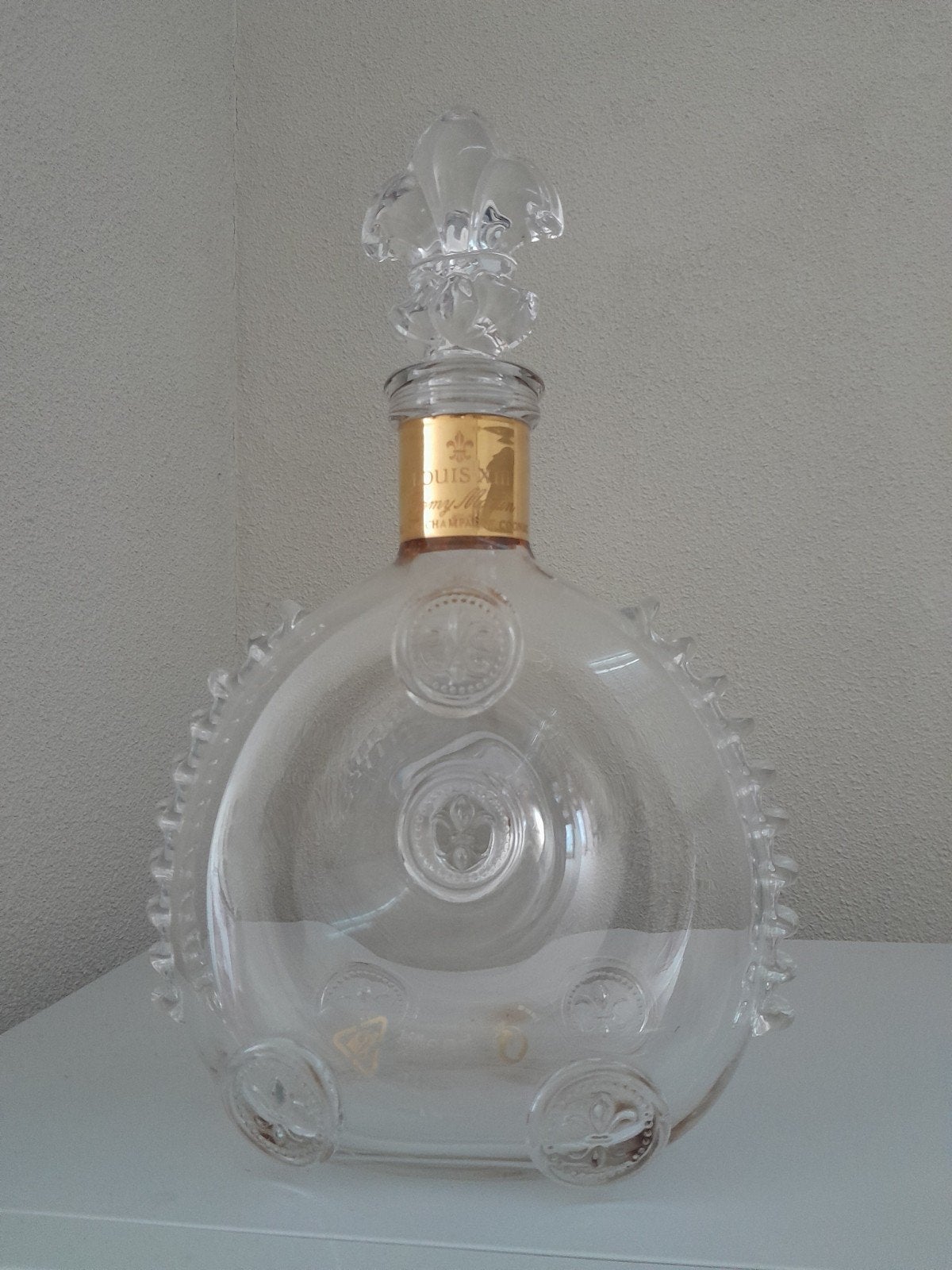 Lege Louis XIII Remy Martin Cognac Fles met Stop, Ophalen
