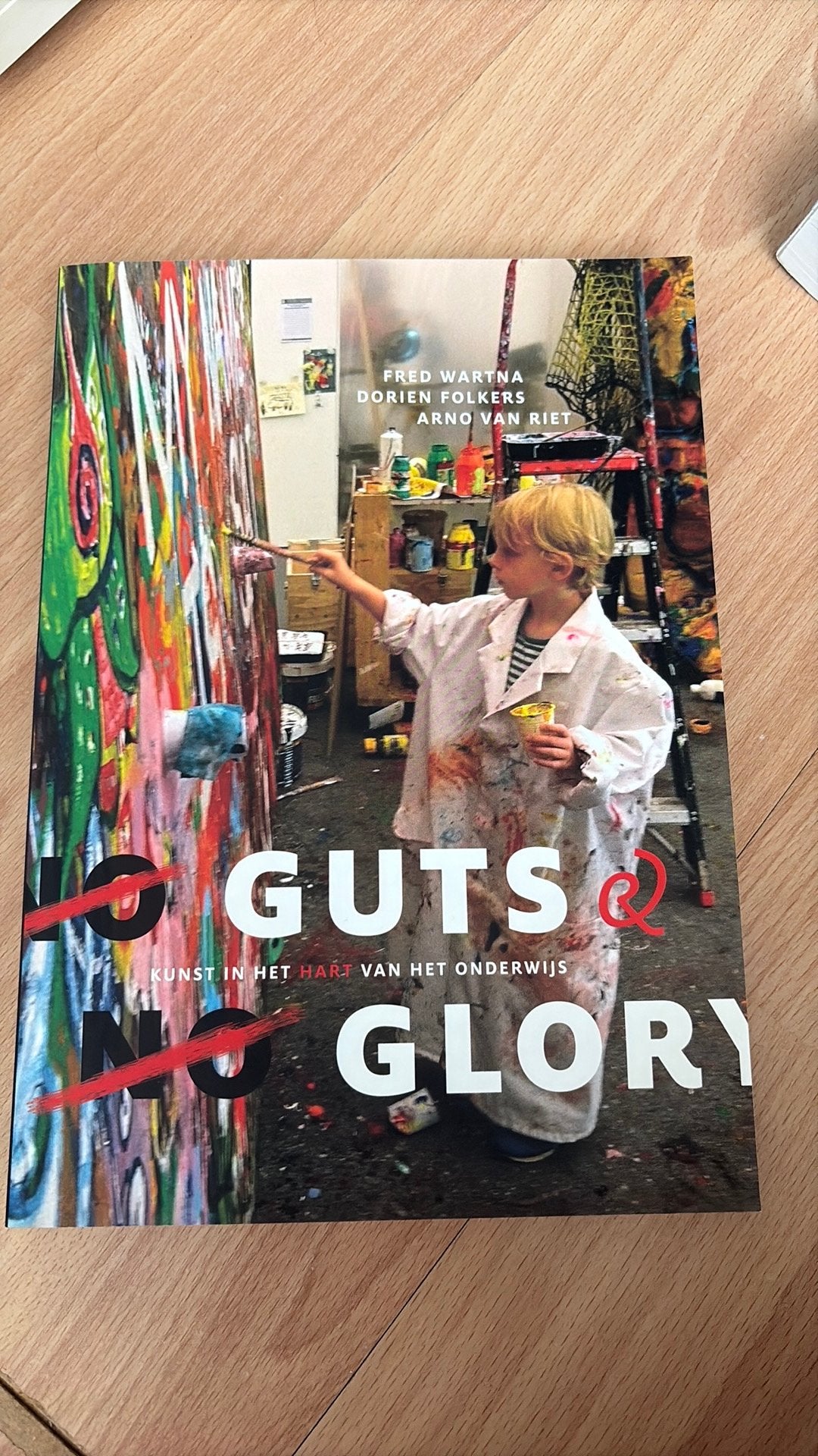 No guts no Glory- kunst in het hart van het onderwijs, Ophalen of Verzenden, Zo goed als nieuw