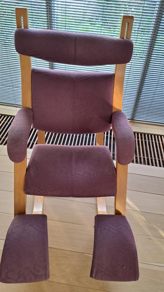 Stokke schommelstoel, Huis en Inrichting, Ophalen, Gebruikt, Overige kleuren, Stof