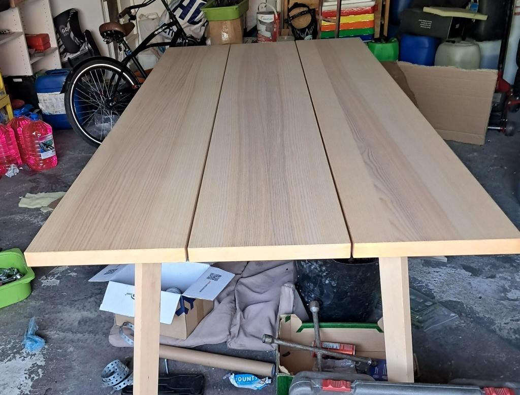 tafel in goede staat van Ikea, Huis en Inrichting, Complete eetkamers, Ophalen, Zo goed als nieuw, 4 tot 6 stoelen