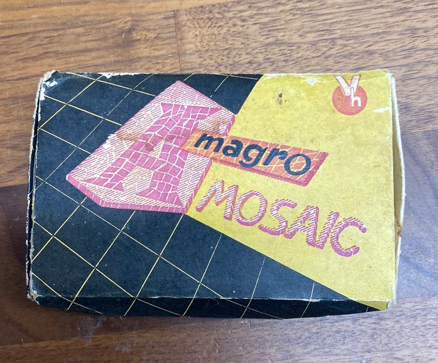 Magro mosaïc, Meerkleurig, Ophalen of Verzenden, Zo goed als nieuw, Steen of Keramiek