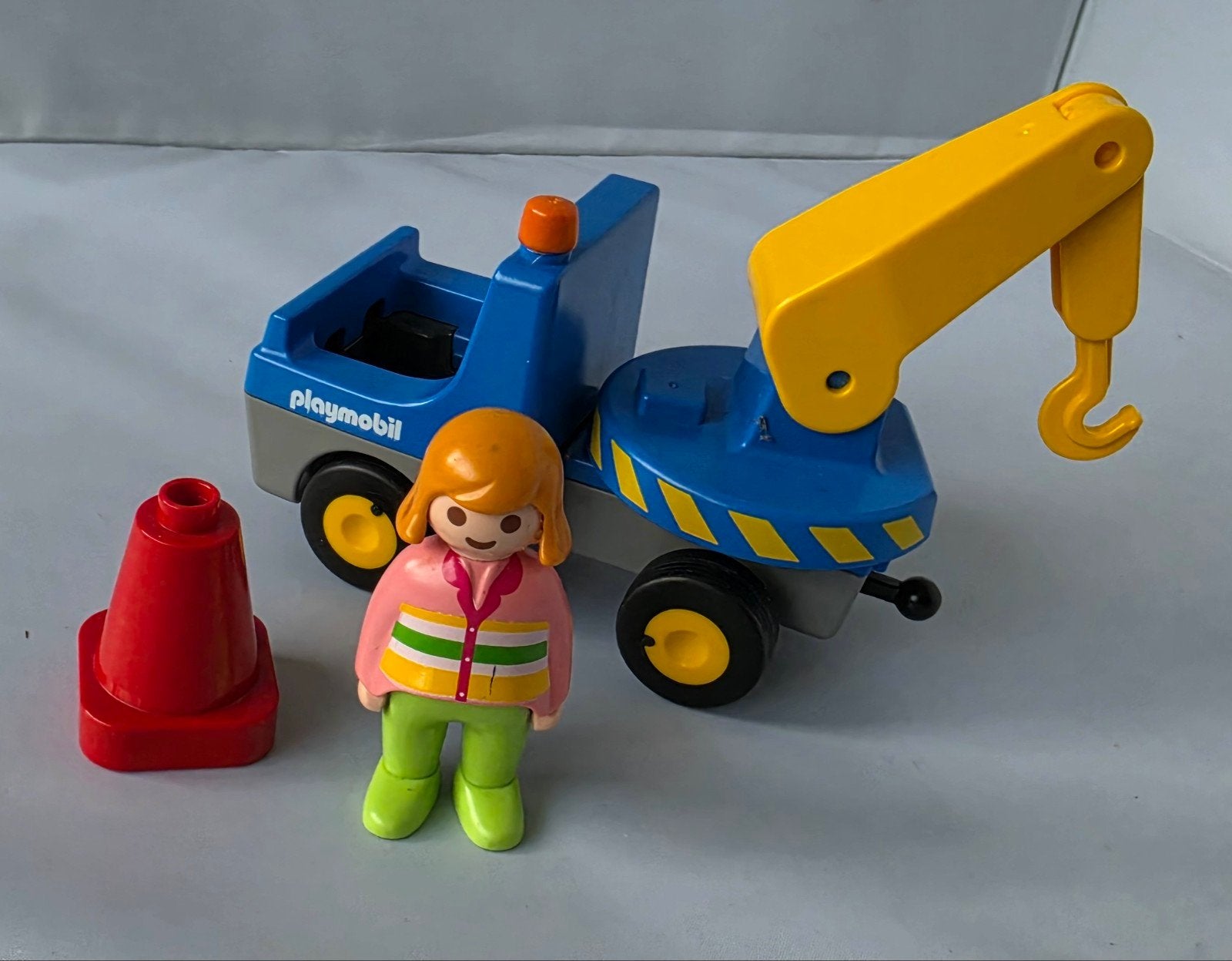 Playmobil 123 takelwagen, Ophalen of Verzenden, Gebruikt, Speelset
