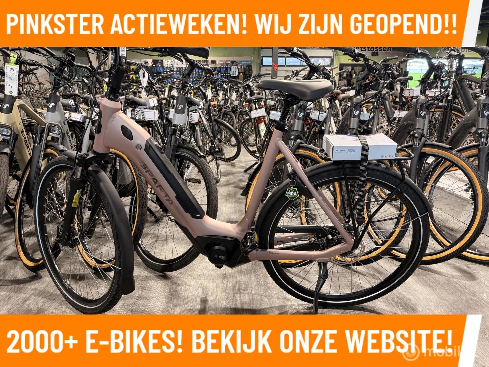 Sparta C-Grid SUPER DEALS Bosch Motor MAGAZIJN OPRUIMING!, 59 cm of meer, Nieuw, Sparta