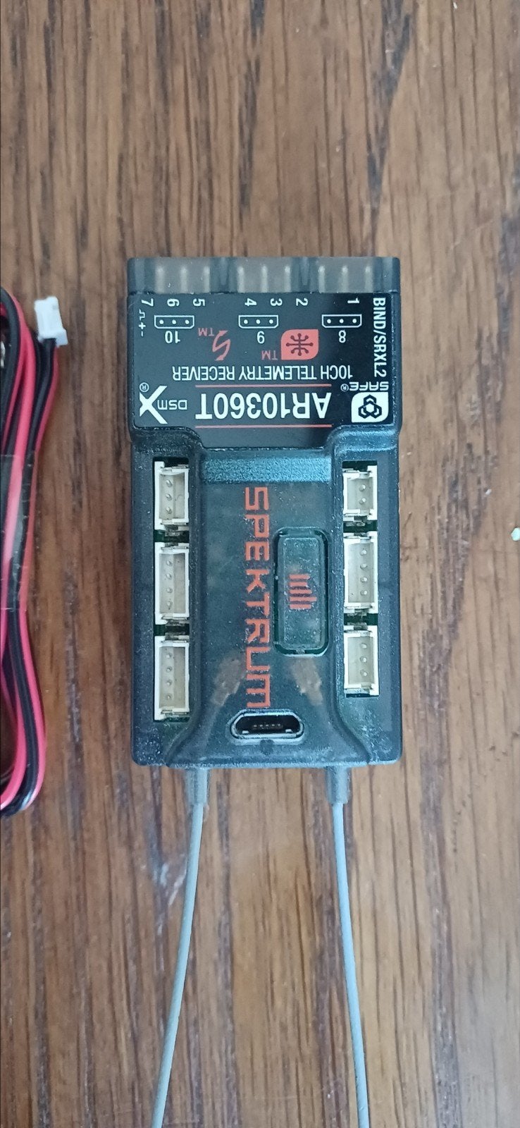 Spektrum ar10360t as3x telemetrie receiver 110 euro, Hobby en Vrije tijd, Modelbouw | Radiografisch | Vliegtuigen, Ophalen of Verzenden