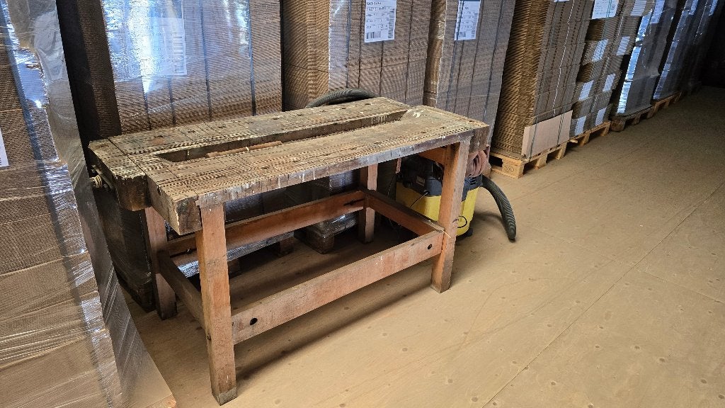 werkbank, Ophalen, Gebruikt, 70 tot 120 cm, Bankschroef