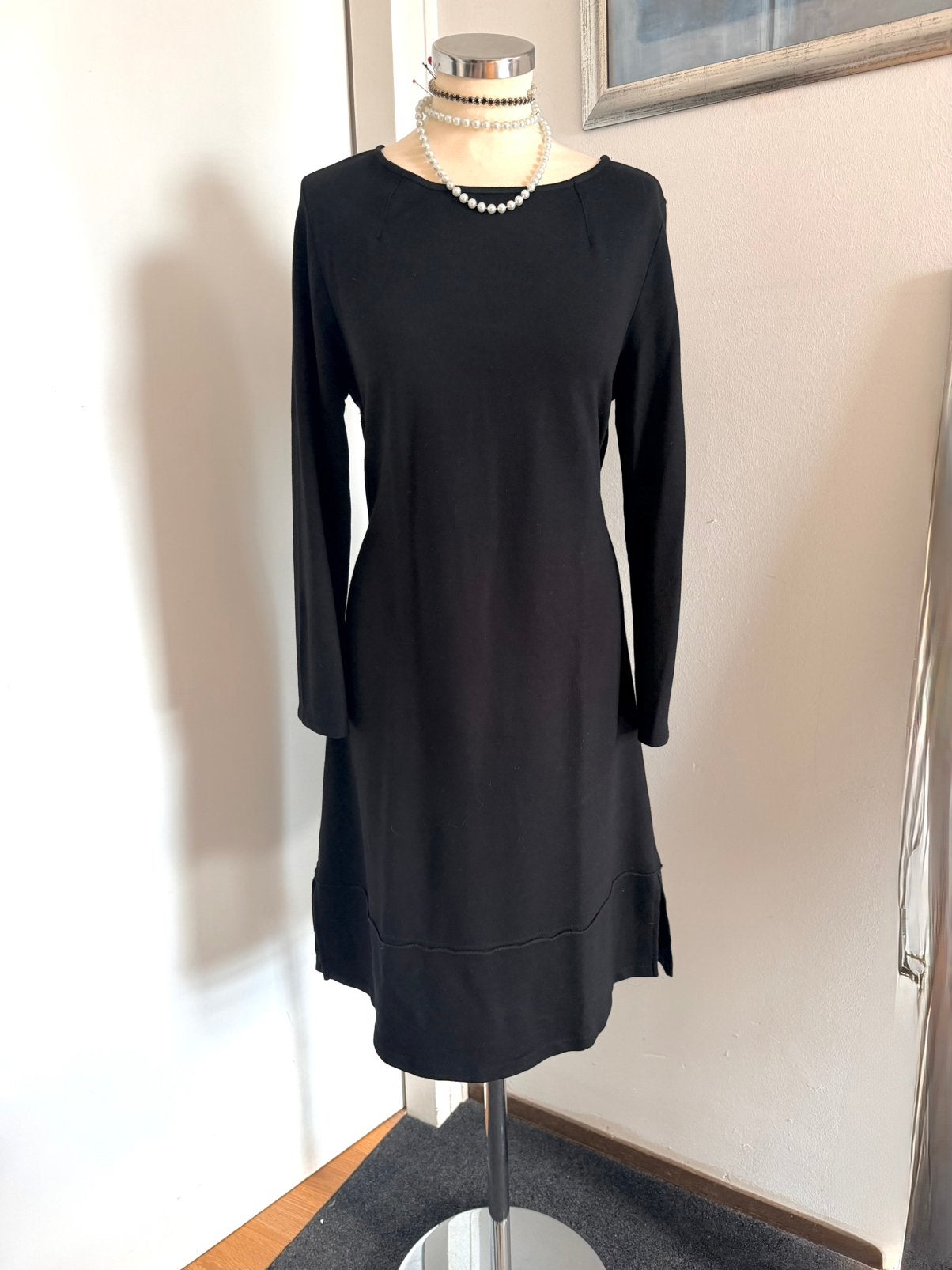 Petit robe noir Benneton, Zwart, Maat 42/44 (L), Ophalen of Verzenden, Zo goed als nieuw