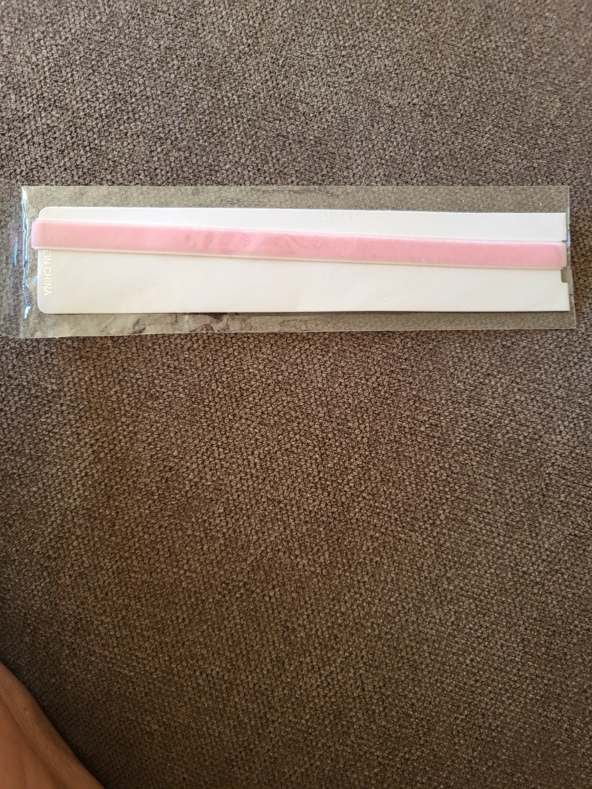 Roze choker ketting - Nieuw, Overige materialen, Verstelbaar, Nieuw, Ophalen of Verzenden