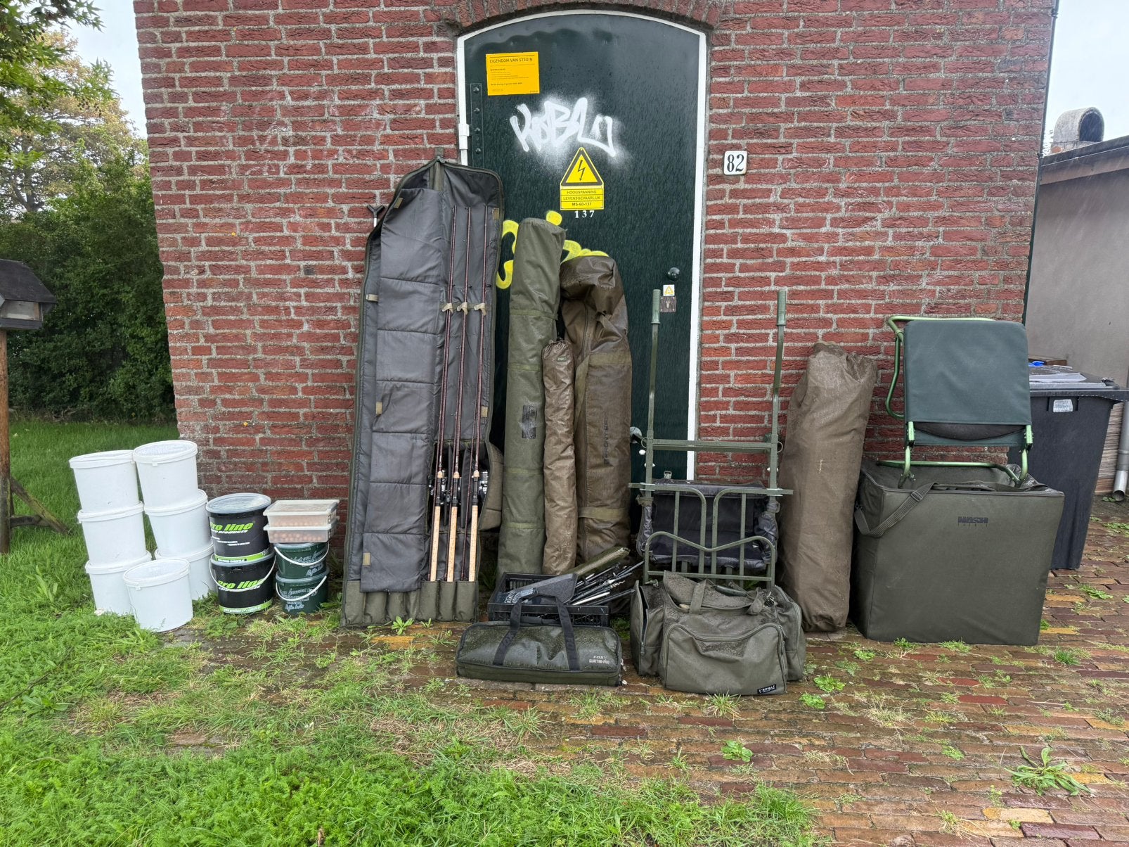 Comlpete Fox Karper Uitrusting, Ophalen, Zo goed als nieuw, Overige typen