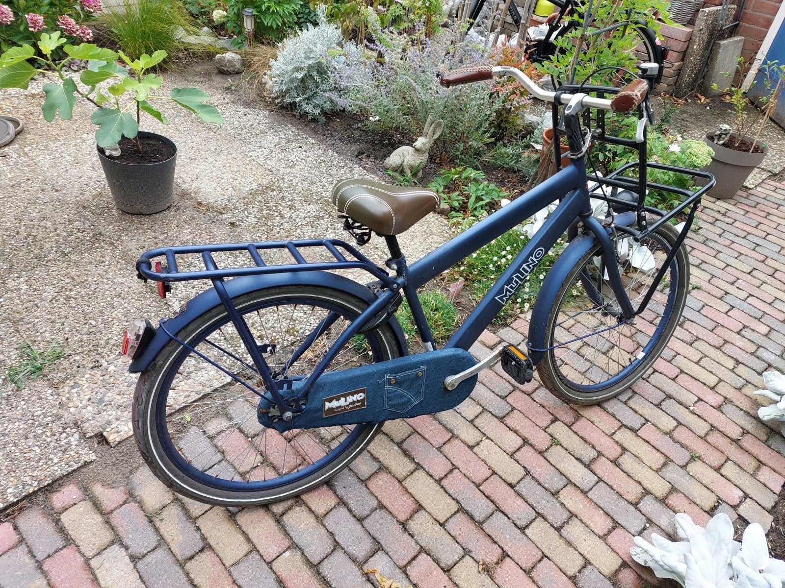 Mulino transportfiets 24 inch - Nieuwe lamp meegeleverd, Minder dan 49 cm, Ophalen, Gebruikt, Overige merken