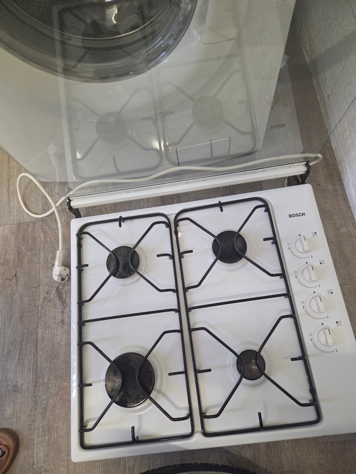 Bosch Vrijstaand Gasfornuis - 4 Pitten, Gebruikt, Gas, 4 kookzones, Ophalen of Verzenden