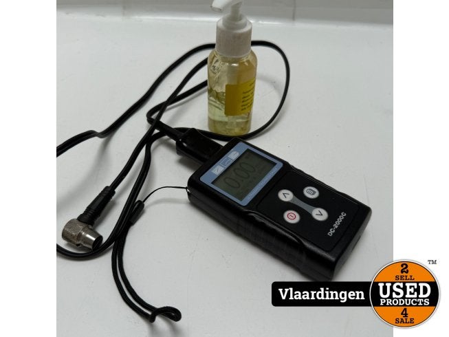 Ultrasonic Thickness Gauge DC-2000C, Flex Ltd., Zo goed als nieuw, https://flex.com/contact-us, Nobelstraat 10, 5807 GA Oostrum LB, Limburg, Nederland