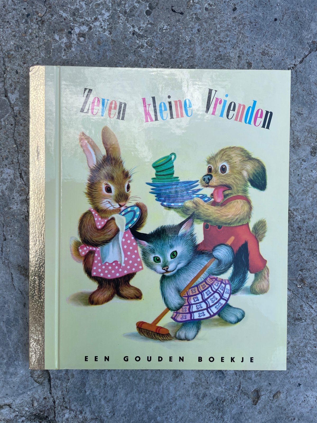 Zeven kleine Vrienden - Een Gouden Boekje, Boeken, Fictie algemeen, Jongen of Meisje, Nieuw, 4 jaar