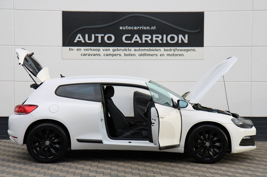 Volkswagen Scirocco 1.4 TSI 160PK Carplay Clima Cruise !, Auto's, Volkswagen, Voorwielaandrijving, Euro 5, Gebruikt, Zwart