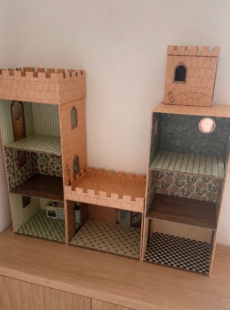 Maileg kasteel set, Ophalen of Verzenden, Zo goed als nieuw, Poppenhuis