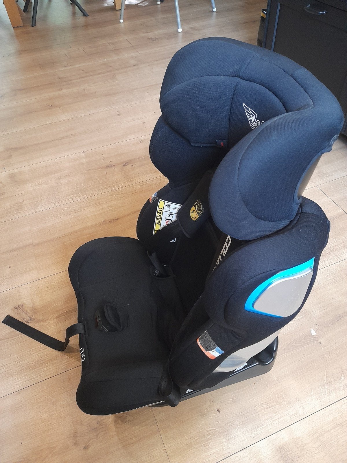 Draaibare autostoel isofix (0-36kg, Verstelbare rugleuning, Zo goed als nieuw, 9 t/m 36 kg, Isofix