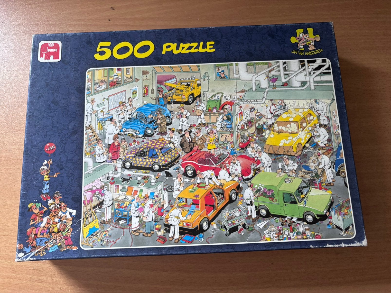 Jan van Haasteren 500 stukjes, Hobby en Vrije tijd, Ophalen, 500 t/m 1500 stukjes, Zo goed als nieuw