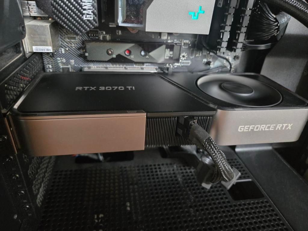 NVIDIA GeForce RTX 3070Ti FE - Zo goed als nieuw, Computers en Software, Videokaarten, Ophalen, GDDR6, PCI-Express 4, Zo goed als nieuw