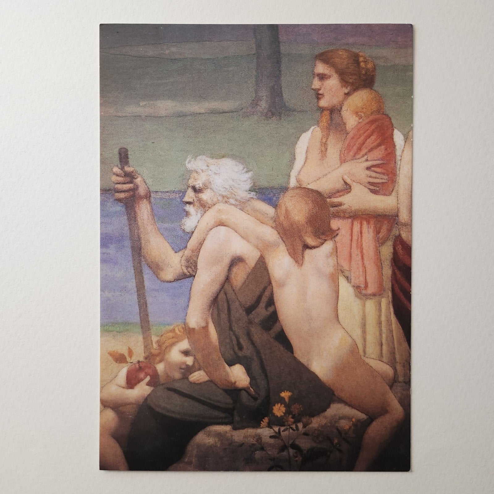 Ansichtkaart: Pierre Puvis de Chavannes - Patriarche, Verzenden, 1980 tot heden, Ongelopen, Cultuur en Media