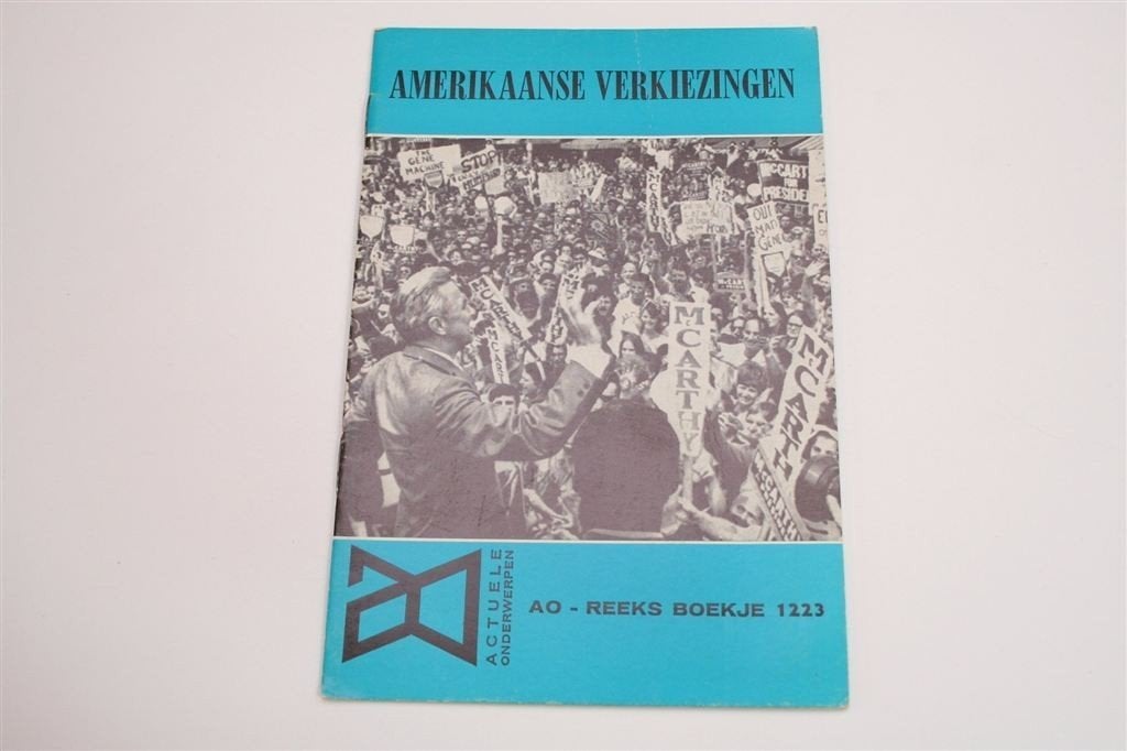De Amerikaanse Verkiezingen — Historisch Overzicht [1968], Boeken, Ophalen of Verzenden, Gelezen, Noord-Amerika