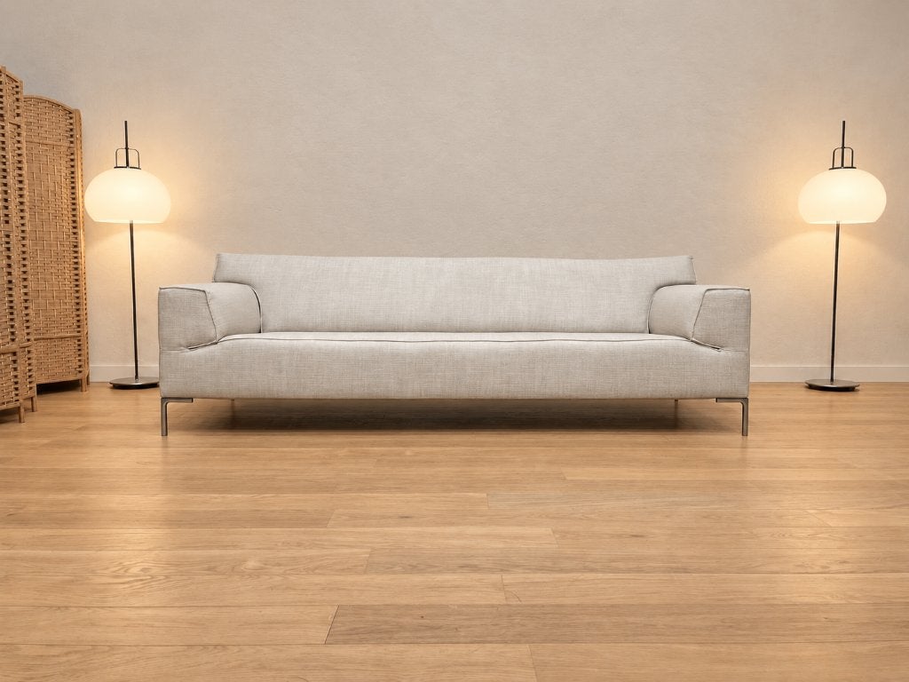 NIEUW GESTOFFEERD Design on Stock Bloq 4-Zits + GARANTIE, 250 tot 300 cm, 75 tot 100 cm, Www.designplaats.nl, Rechte bank