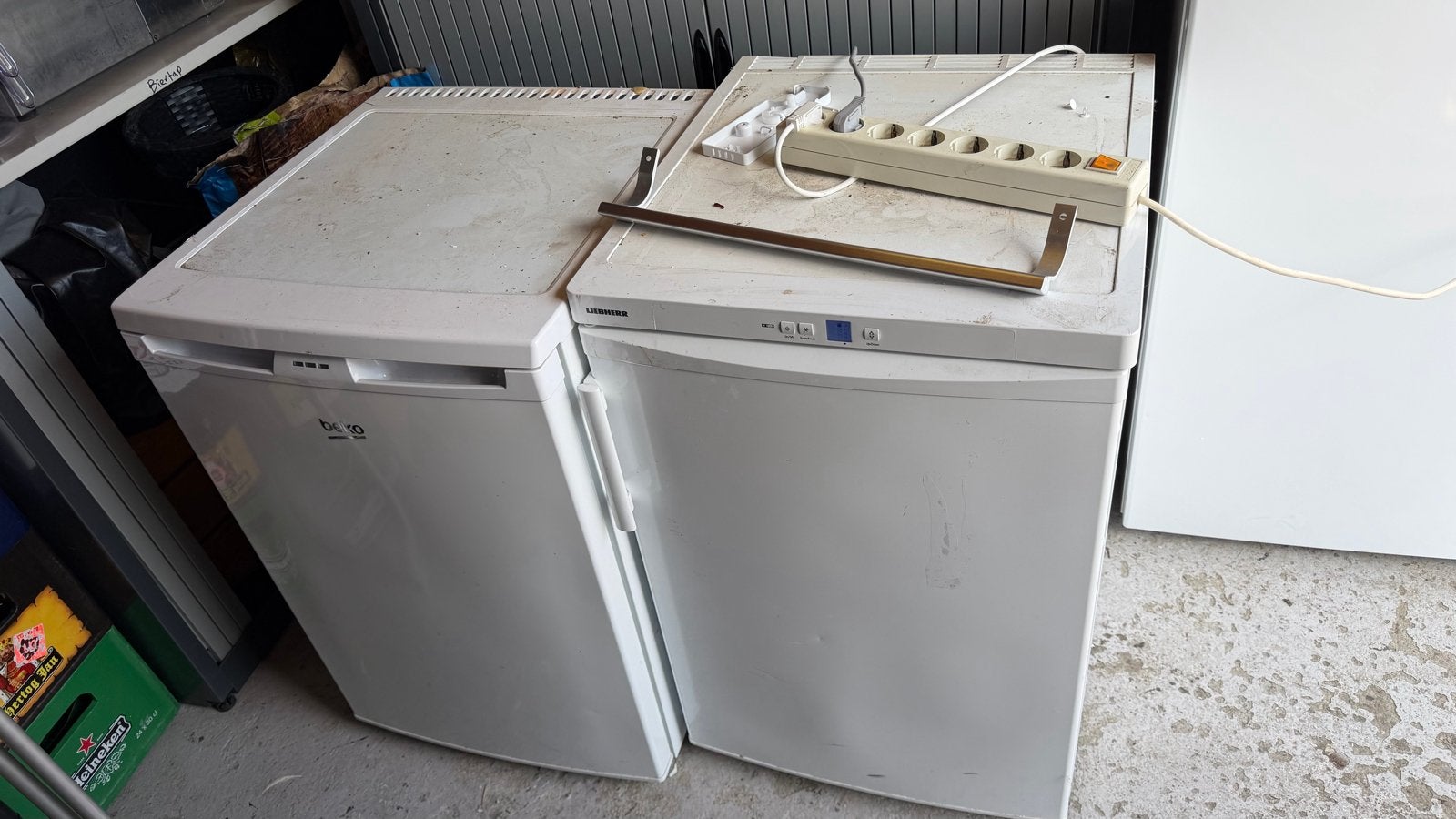 Liebherr & Beko tafelmodel vriezers met 3 lades, Witgoed en Apparatuur, Ophalen, Gebruikt, Met aparte vriezer, Energieklasse A of zuiniger