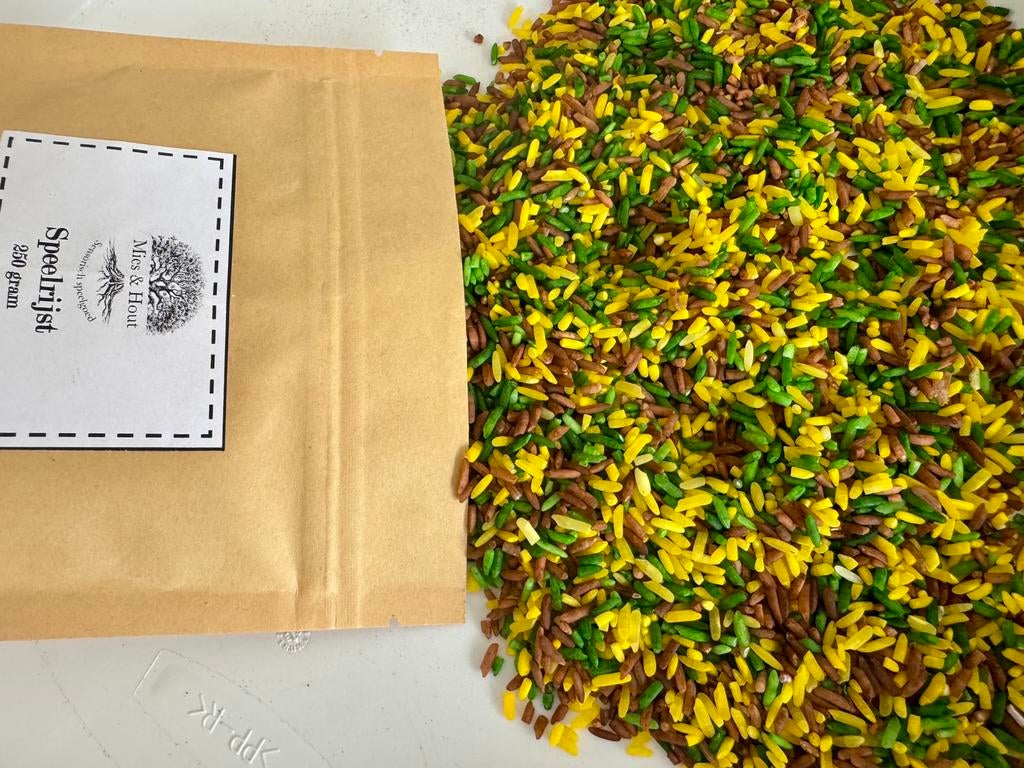 Sensorische speelmix en speelrijst Dinosaurus - 900 gram, Ophalen of Verzenden, Nieuw, Ontdekken