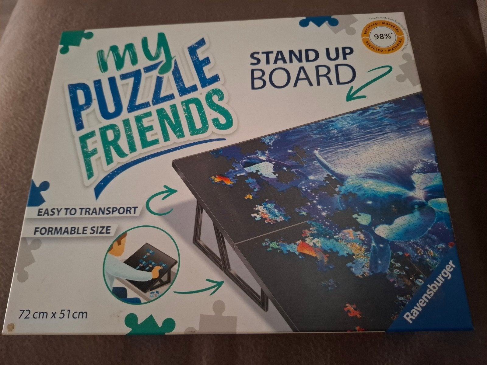 puzzel board, Ophalen of Verzenden, Zo goed als nieuw