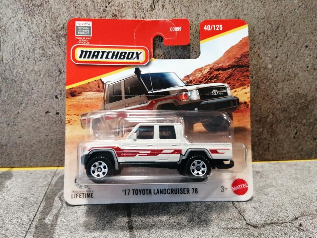 '17 Toyota Landcruiser 78 van Matchbox, Ophalen, Nieuw, Auto