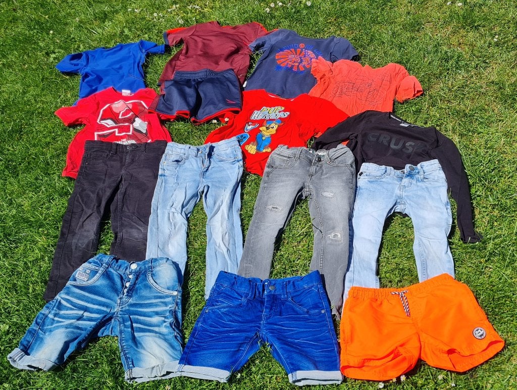Kledingpakket 110/116, Ophalen of Verzenden, Gebruikt, Maat 110